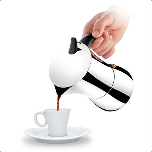 《TESCOMA》Monte義式摩卡壺 (2杯) | 濃縮咖啡 摩卡咖啡壺 4