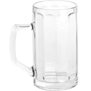 《EXCELSA》經典直紋啤酒杯(500ml) | 調酒杯 雞尾酒杯