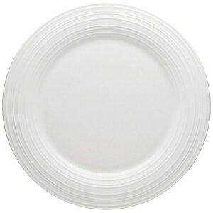 《Mikasa》漣漪陶餐淺盤(白22cm) | 餐具 器皿 盤子