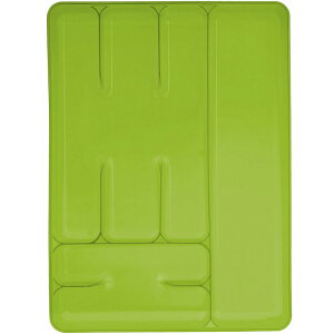 《EXCELSA》六格餐具收納盒(綠) | 抽屜格層分隔 碗筷收納