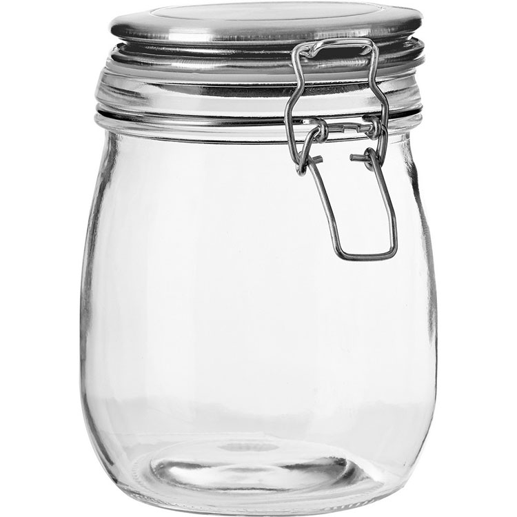 《Premier》扣式玻璃密封罐(750ml) | 保鮮罐 咖啡罐 收納罐 零食罐 儲物罐