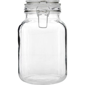《Premier》扣式玻璃密封罐(2L) | 保鮮罐 咖啡罐 收納罐 零食罐 儲物罐