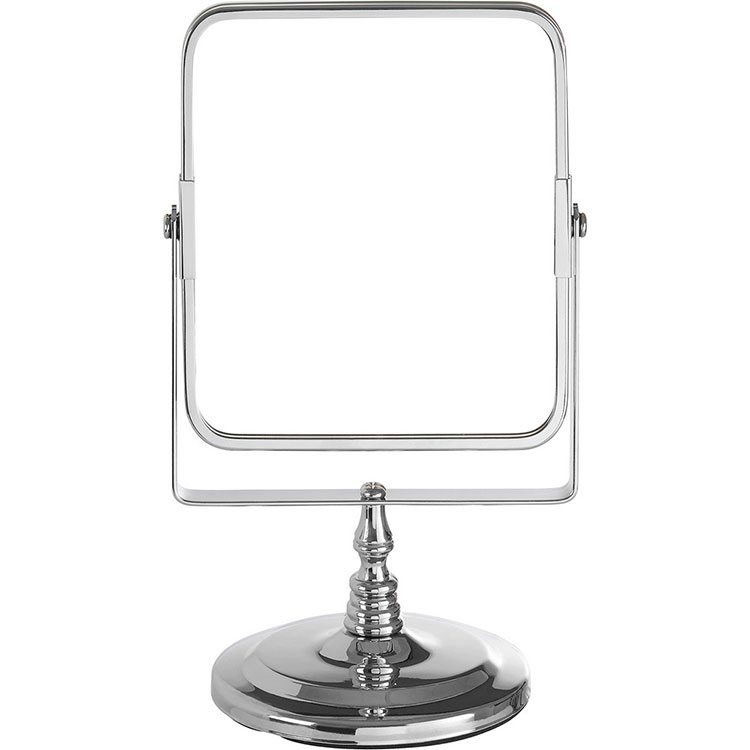 《Premier》Cassini長方高腳桌鏡(銀27cm) | 鏡子 化妝鏡