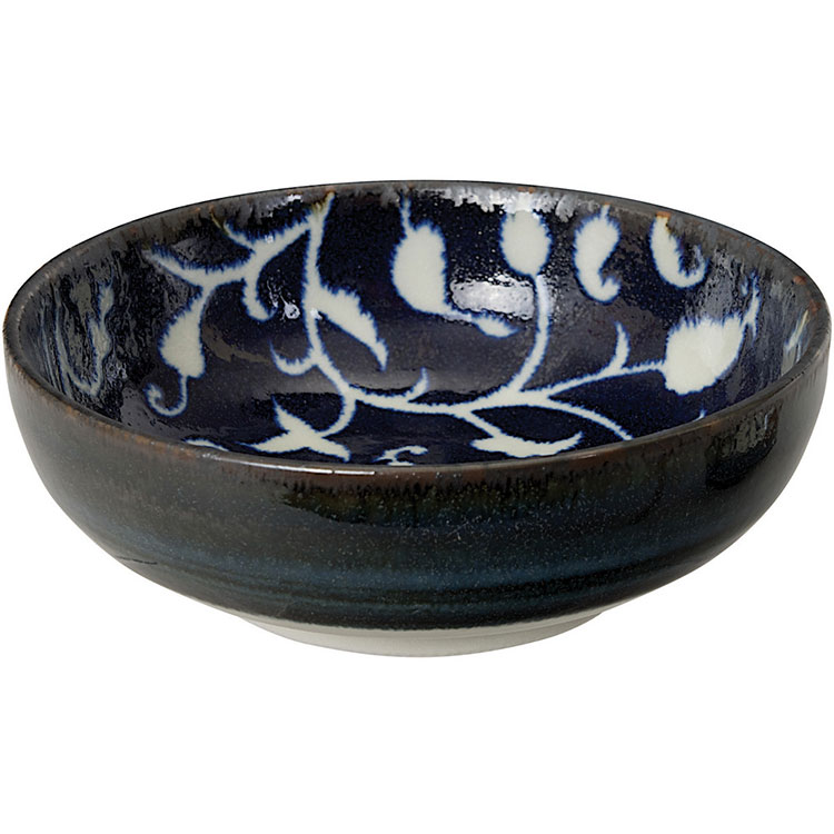 《Tokyo Design》和風淺餐碗(藤藍12.5cm) | 飯碗 湯碗