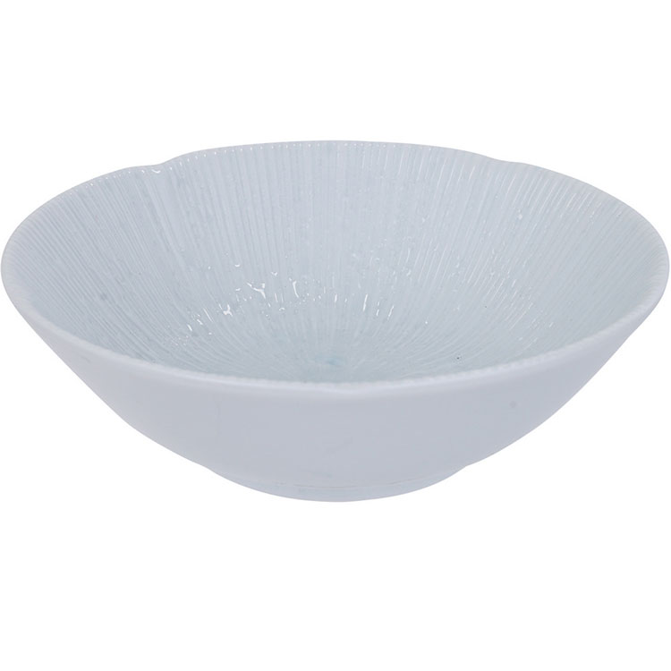《Tokyo Design》瓷製淺餐碗(晨露白13.5cm) | 飯碗 湯碗