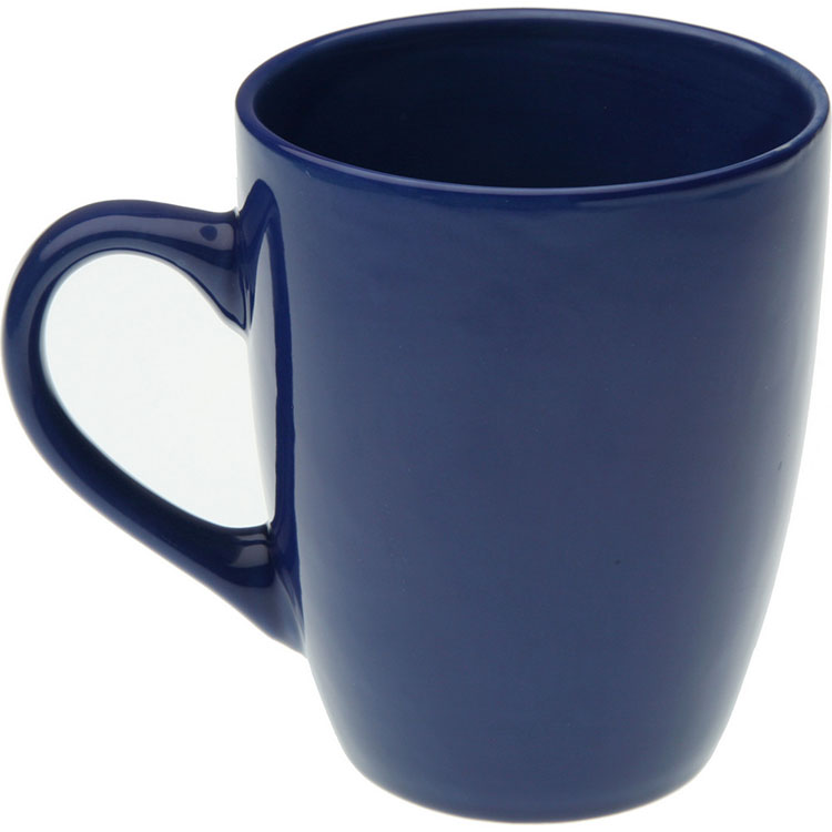 《VERSA》陶製馬克杯(寶藍350ml) | 水杯 茶杯 咖啡杯