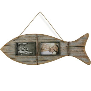 《VERSA》復古木質相框(魚4x6吋) | 畫框 照片框
