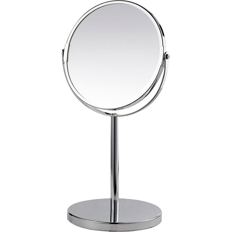 《VERSA》簡約雙面高腳桌鏡(銀) | 鏡子 化妝鏡