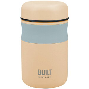 《Built》保溫悶燒罐(藍粉490ml) | 保鮮盒 午餐盒 飯盒