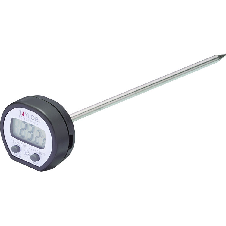 《Taylor》電子探針溫度計+保護套 | 食物測溫 烹飪料理 電子測溫溫度計