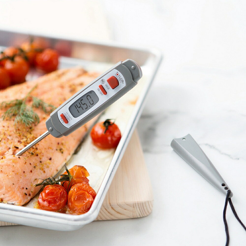 《Taylor》防潑電子探針溫度計 | 食物測溫 烹飪料理 電子測溫溫度計