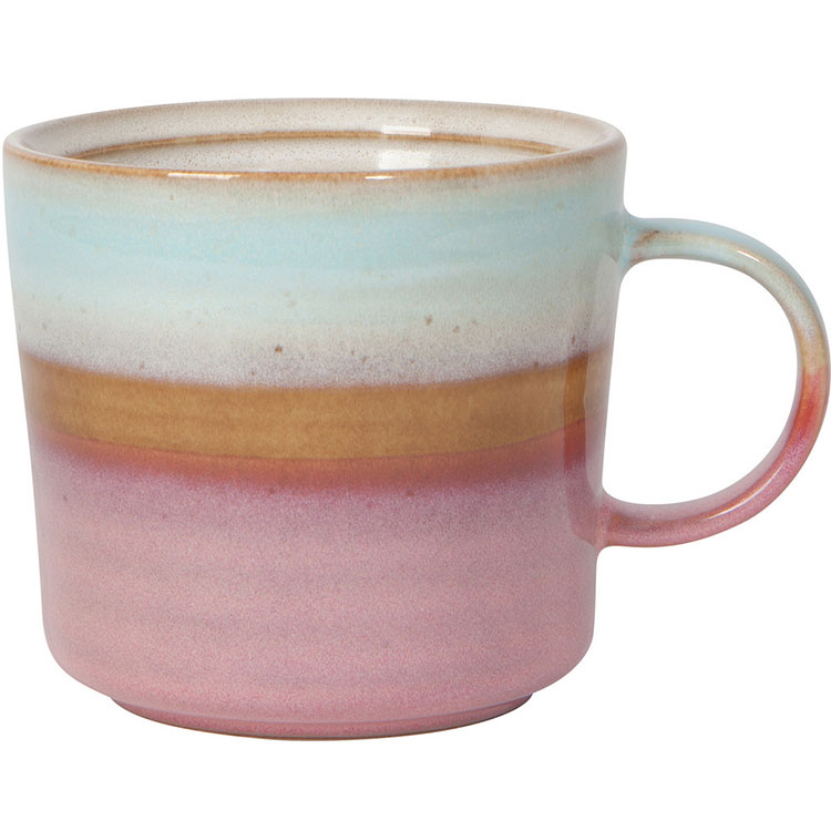 《NOW》陶瓷馬克杯(沙漠粉400ml) | 水杯 茶杯 咖啡杯