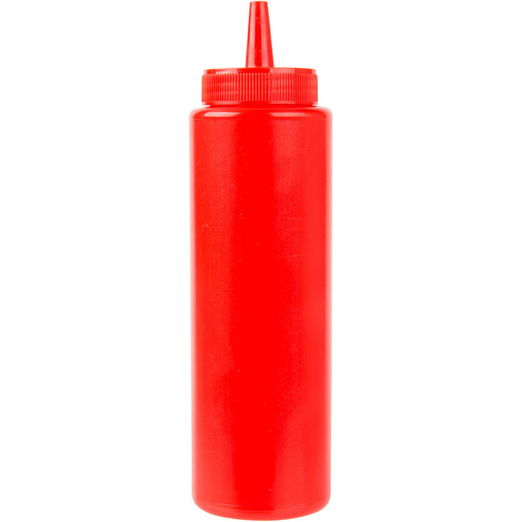 《Utopia》擠壓調味罐(紅250ml) | 醬料罐 調味瓶
