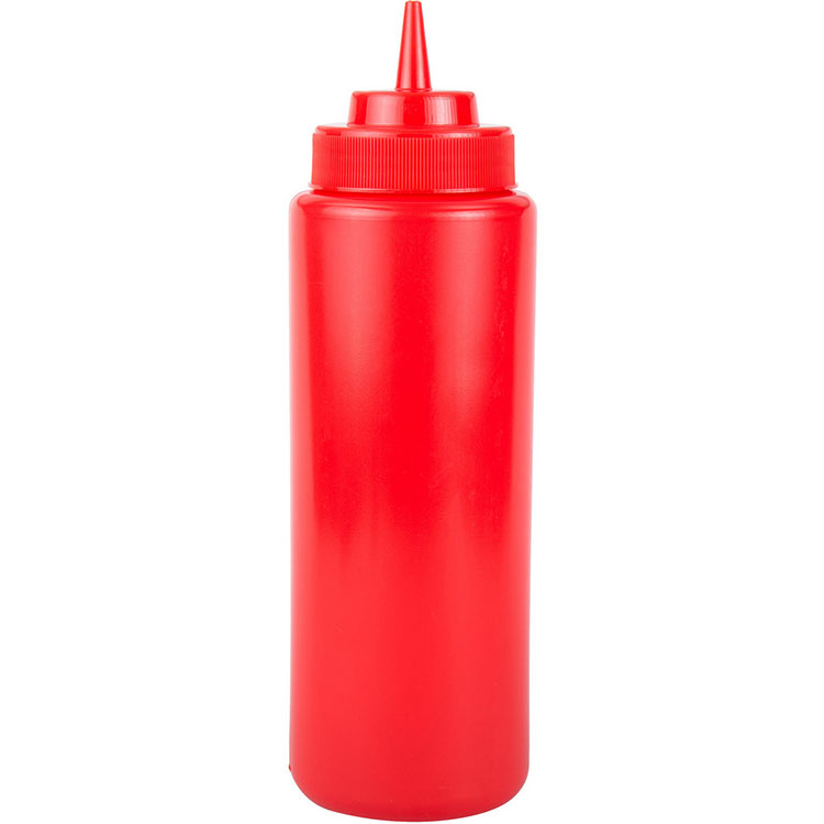 《Utopia》擠壓調味罐(紅1L) | 醬料罐 調味瓶