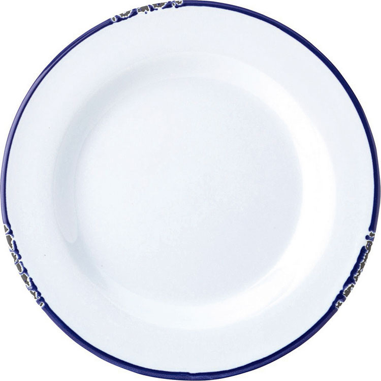 《Utopia》復古石陶餐盤(藍20cm) | 餐具 器皿 盤子