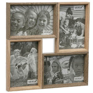 《VERSA》4格拼接木質相框(4x6吋) | 畫框 照片框