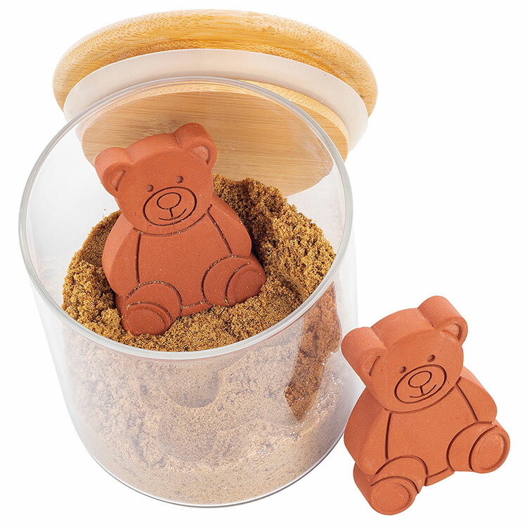 《FOXRUN》赤陶食材防潮片2入(泰迪熊) | 防潮乾燥片 陶片【領券滿額再折千8/31止】