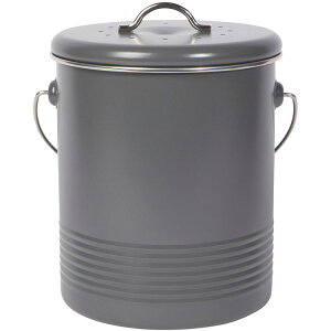 《NOW》提式廚餘桶(碳灰4L) | 回收桶 垃圾桶 收納桶 餿水桶