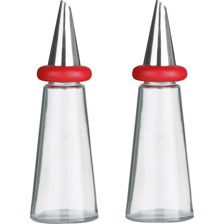 《Premier》玻璃油醋瓶2入(紅180ml) | 調味瓶