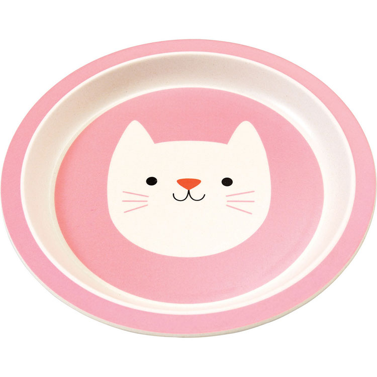 《Rex LONDON》竹纖維餐盤(貓咪21cm) | 餐具 器皿 盤子