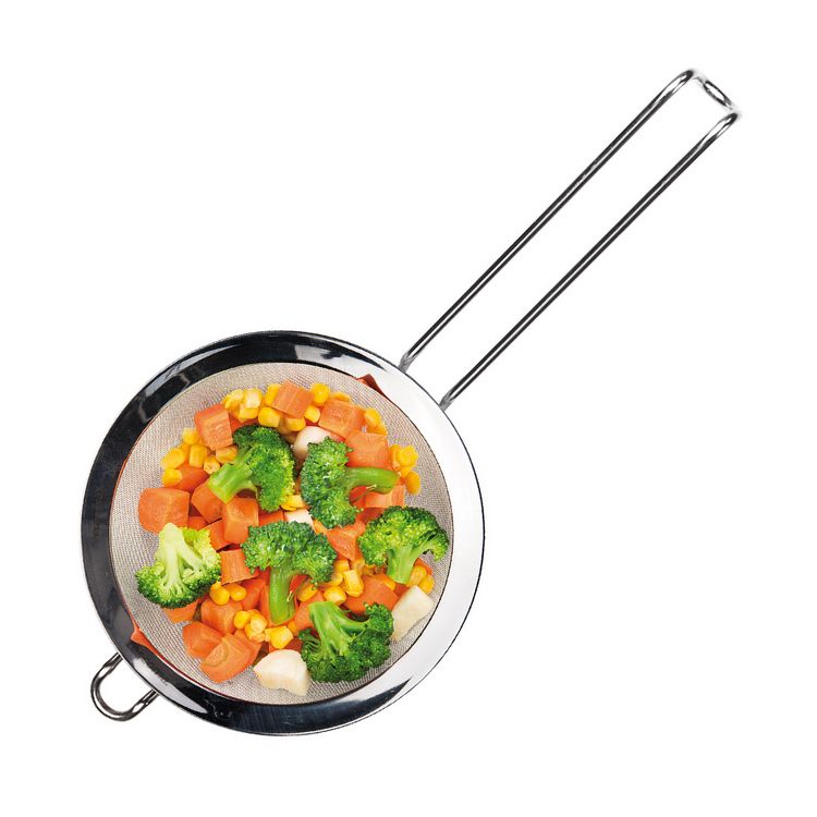 《tescoma》可勾掛濾杓(10cm) | 廚房料理濾網 濾網勺 濾網杓