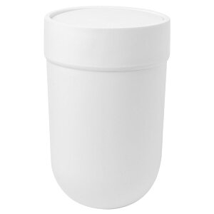 《Umbra》Touch搖擺蓋垃圾桶(雲朵白6L) | 回收桶 廚餘桶