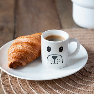 《KitchenCraft》濃縮咖啡杯(狗狗80ml) | 義式咖啡杯 午茶杯