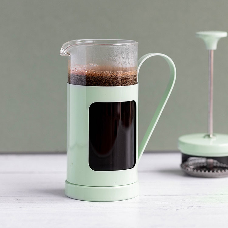 《La Cafetiere》法式濾壓壺(薄荷350ml) | 泡茶器 冷泡壺 沖茶器 法壓壺 咖啡壺 奶泡杯