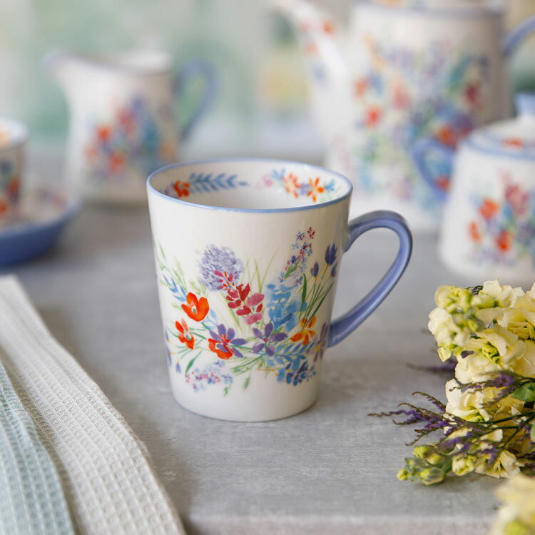《London Pottery》Meadow陶製馬克杯(300ml) | 水杯 茶杯 咖啡杯【領券滿額再折千9/30止】