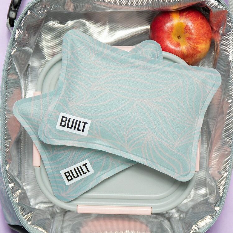 《Built》長方保冷劑2入(典雅綠) | 冰袋 保冰磚 保冰劑【領券滿額再折千9/30止】