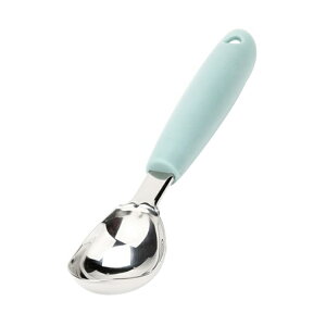 《Luigi Ferrero》Norsk匙型冰淇淋杓(粉藍) | 挖球器 挖球杓 挖冰勺 水果挖勺 雪糕杓 叭噗挖杓 西瓜杓