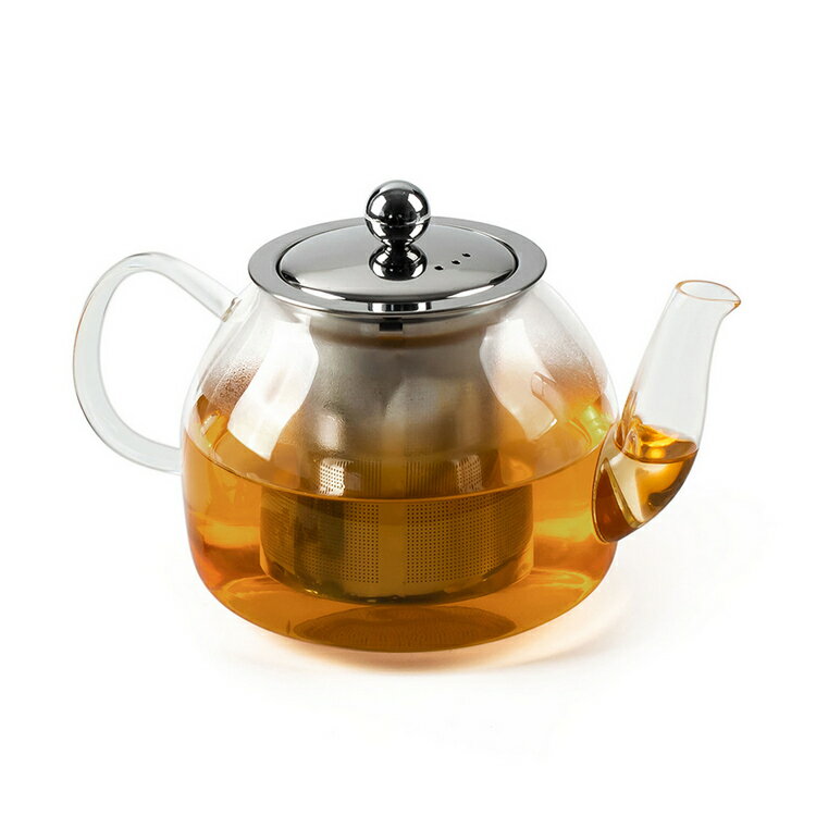 《Luigi Ferrero》Coffeina玻璃濾茶壺(800ml) | 泡茶 下午茶 茶具