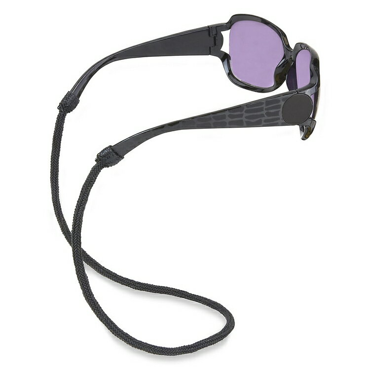 《CARSON》Gripz矽膠運動眼鏡帶(黑) | 眼鏡繩 防掉掛繩 墨鏡鏈條 防滑帶 慢跑運動