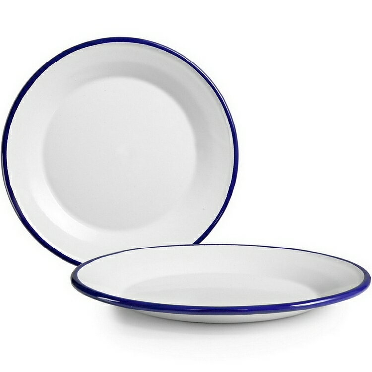 《ibili》琺瑯點心盤(藍14cm) | 餐具 器皿 盤子