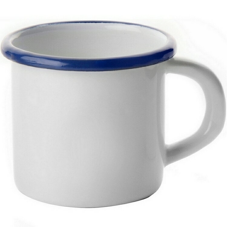 《ibili》琺瑯馬克杯(藍250ml) | 水杯 茶杯 咖啡杯 露營杯 琺瑯杯