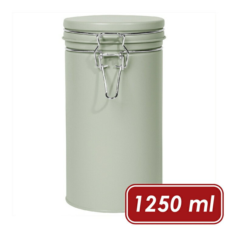 《NOW》扣式密封收納罐(霧灰1250ml) | 保鮮罐 咖啡罐 收納罐 零食罐 儲物罐