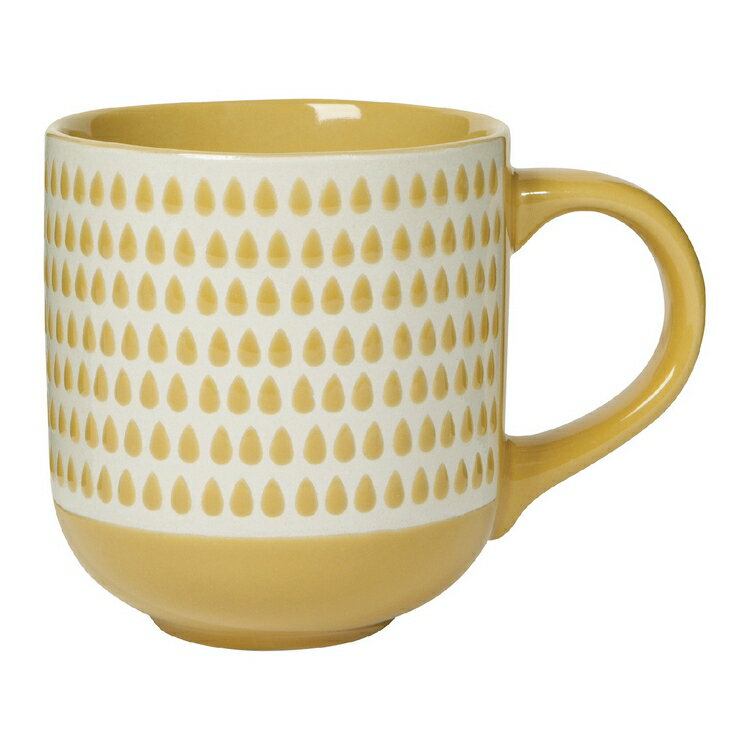 《danica》Heirloom石陶馬克杯(黃雨滴415ml) | 水杯 茶杯 咖啡杯
