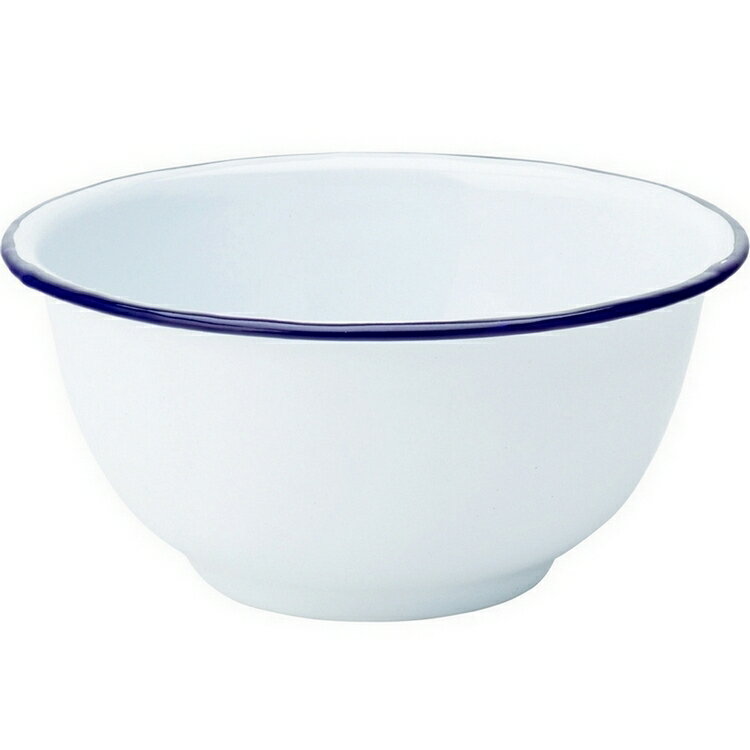《Utopia》琺瑯餐碗(藍12cm) | 飯碗 湯碗