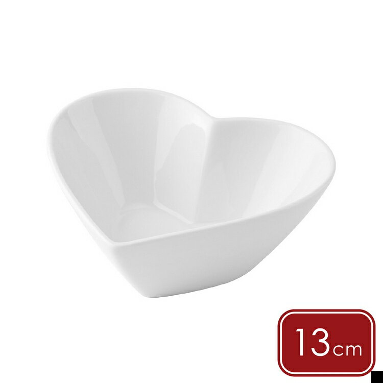 《Mikasa》Chalk白瓷餐盤(心型13cm) | 餐具 餐盤