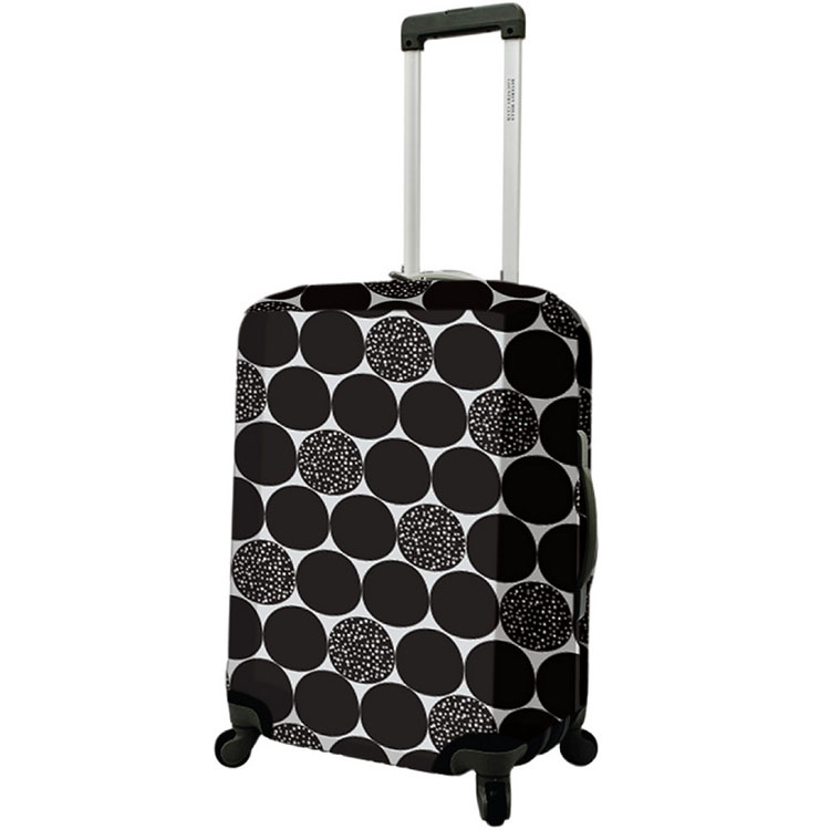 《DQ&CO》24吋行李箱套(黑普普) | 行李防塵袋 收納袋