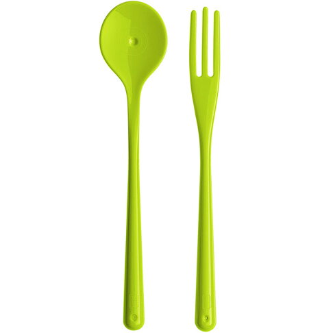 《KOZIOL》義大利麵專用叉匙(綠) | 湯匙 叉子 餐刀 0
