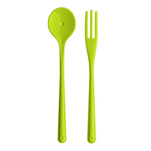 《KOZIOL》義大利麵專用叉匙(綠) | 湯匙 叉子 餐刀 1