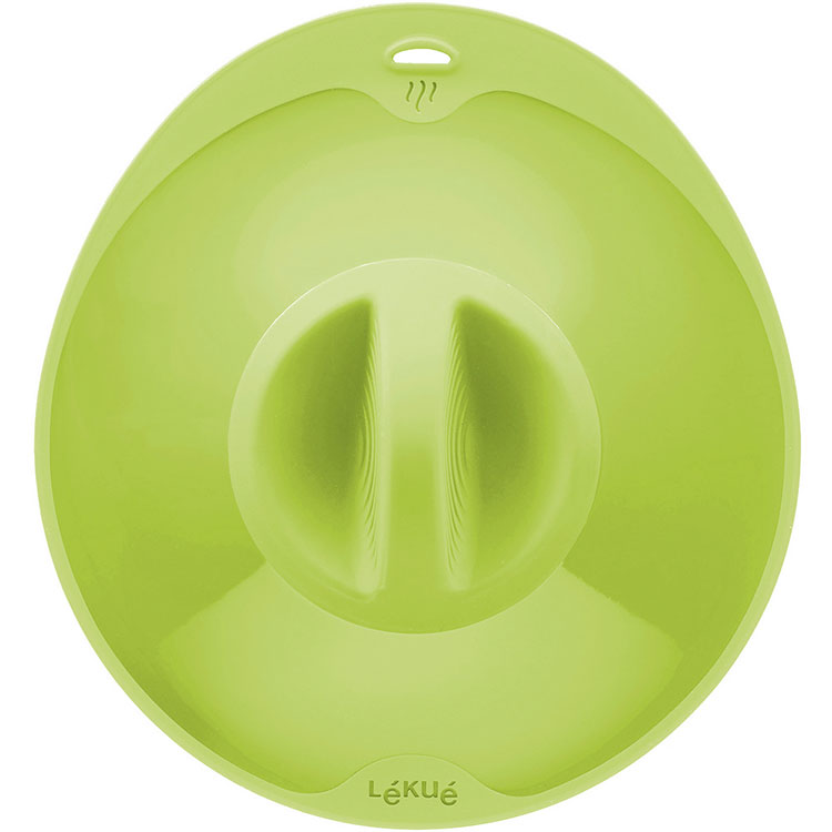 《LEKUE》透氣耐熱密封蓋(綠21cm) | 收納 環保 外帶 防潮 發酵