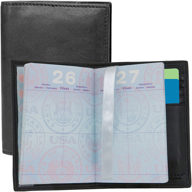 《TRAVELON》真皮超防護護照夾 | RFID防盜 護照保護套 護照包 多功能收納包