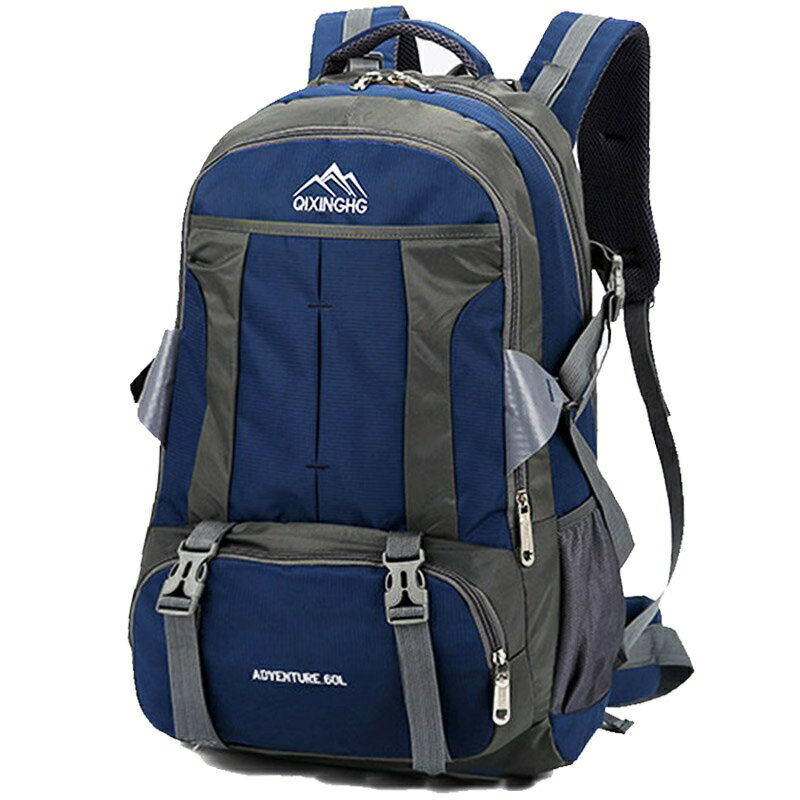 60昇 大容量 雙肩背 包戶外 旅行登 山包男韓版運動包雙肩包女書包