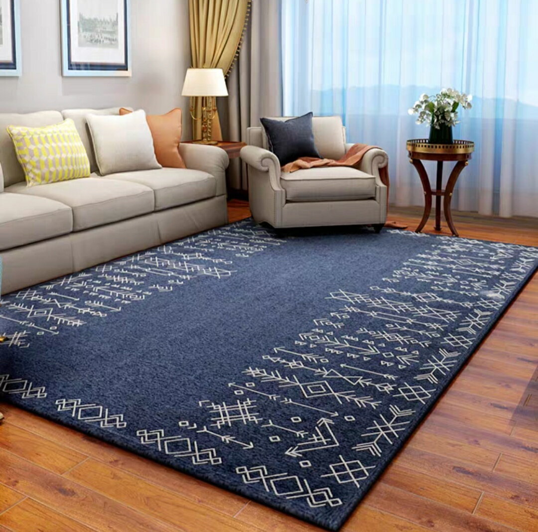 外銷日本等級 出口日本 140*200 CM 簡約圖騰風格 高級地毯/ 玄關地毯 / 客廳地毯