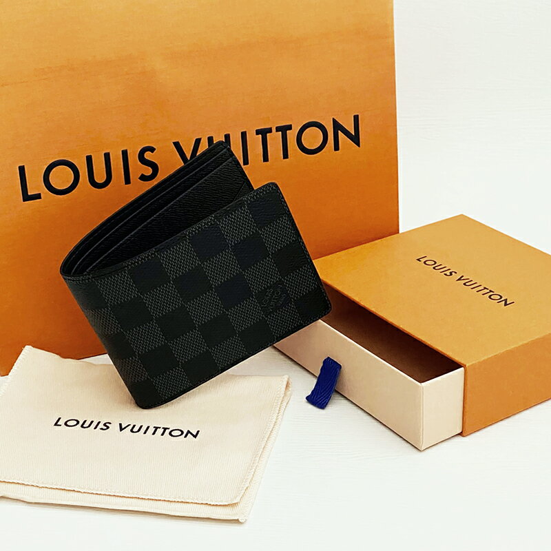 美國百分百【全新真品】Louis Vuitton 短夾 長夾 專櫃精品 LV 錢包 LOGO 黑色 CW42