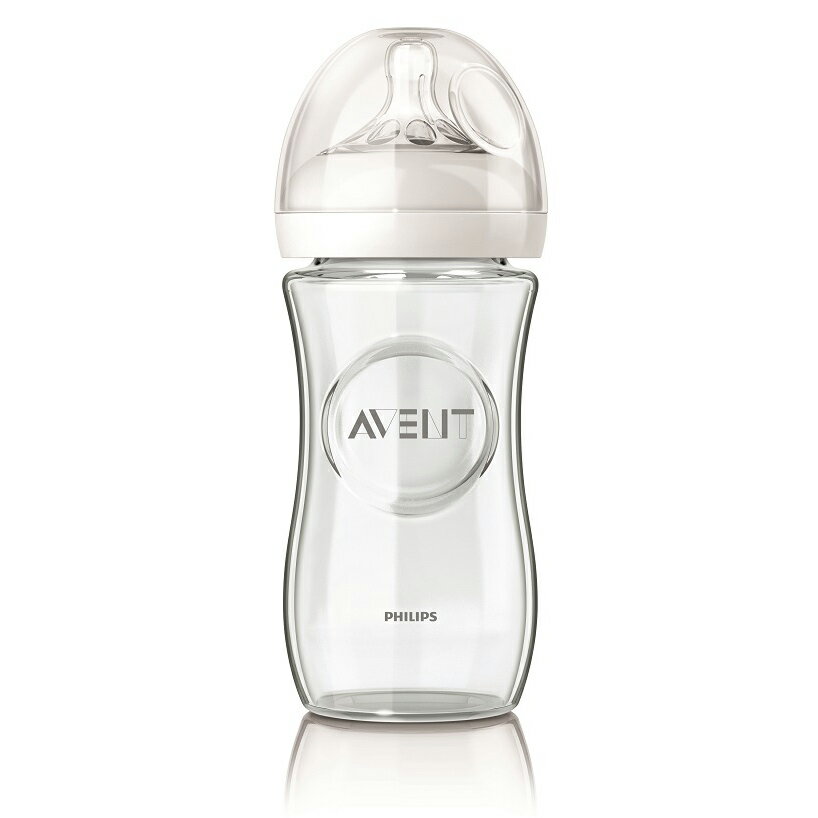 【任二入88折】Philips Avent新安怡 - 親乳感玻璃防脹氣奶瓶 240ml 【好窩生活節】
