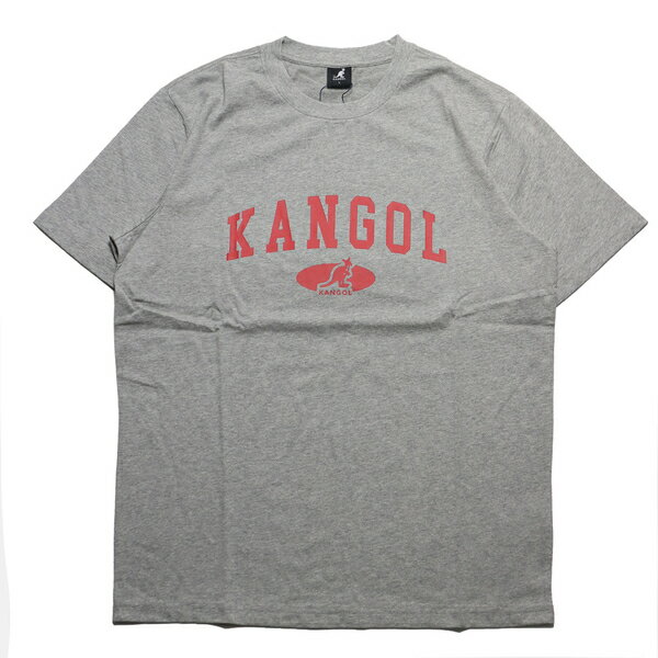 【滿額現折300】KANGOL 短T 短袖 灰 紅LOGO 寬鬆 休閒 上衣 中性 6325101111