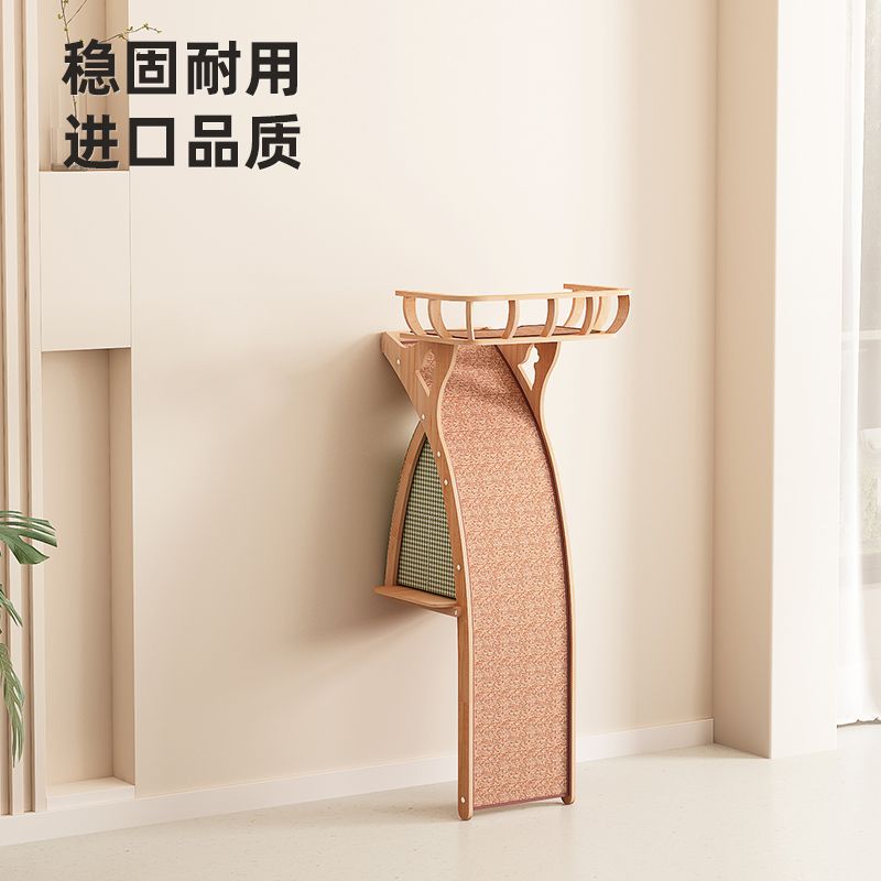 貓咪觀景臺貓爬架磨爪貓抓板貓窩寵物貓樹劍麻小型大型實木多層板